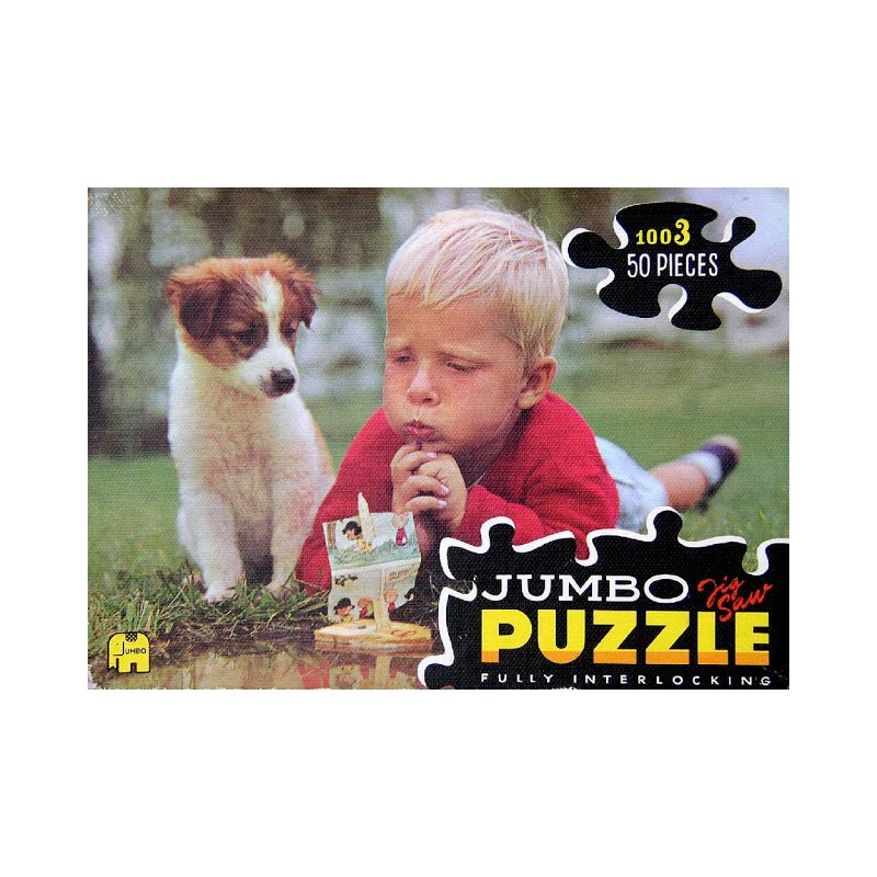 1003 (c) Jumbo - Jongen met hond en bootje (1968-1969)