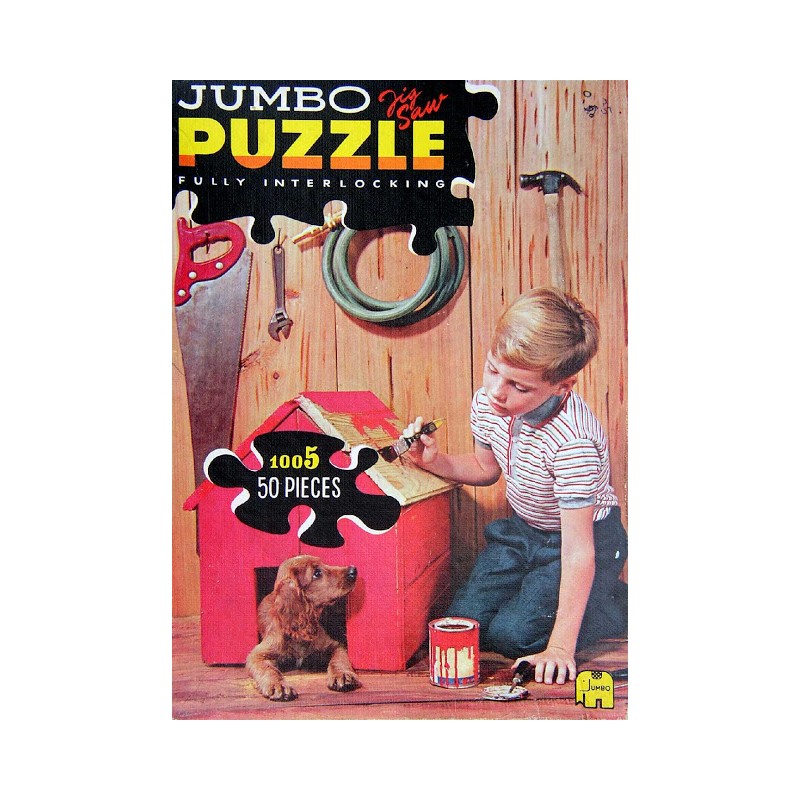 1005 (b) Jumbo - Jongen verft hondenhok (1967-1968)