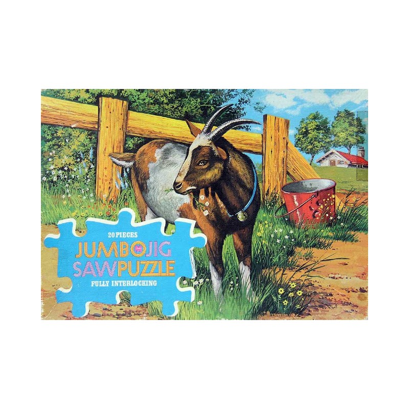 1022 Jumbo - Geit voor houten hek (1969-1971)