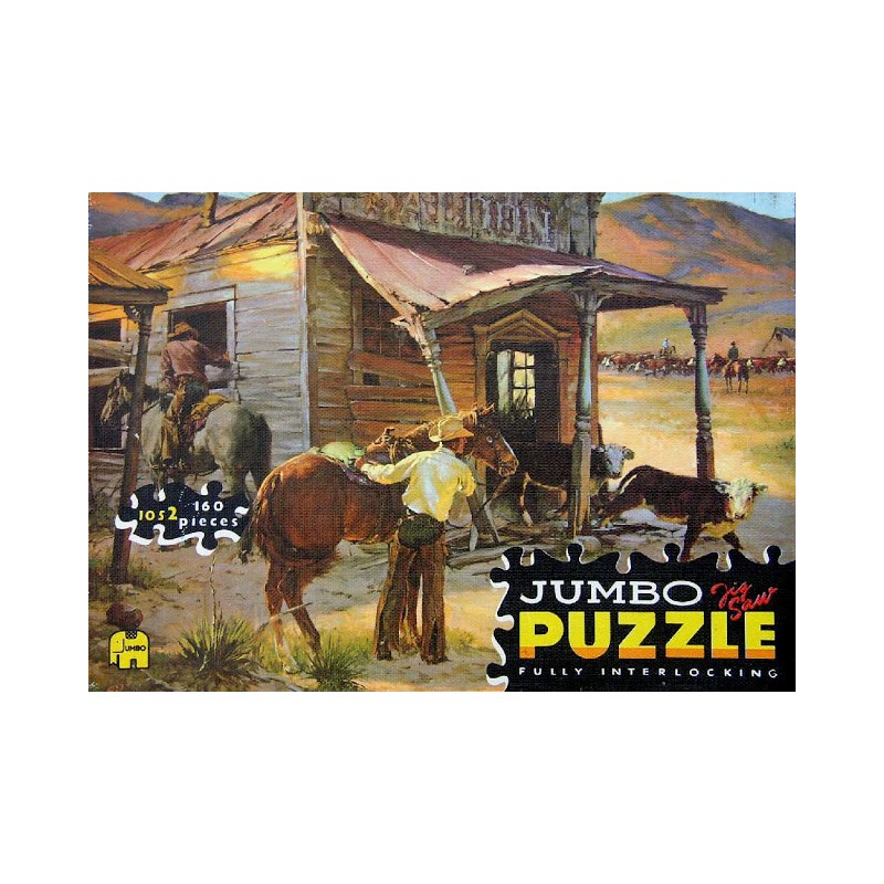 1052 (c) Jumbo - Cowboys bij een hut (1968-1969)