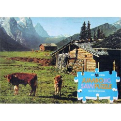 2055 (b) Jumbo - Alpenwei met hutten en vee (1970-1971)